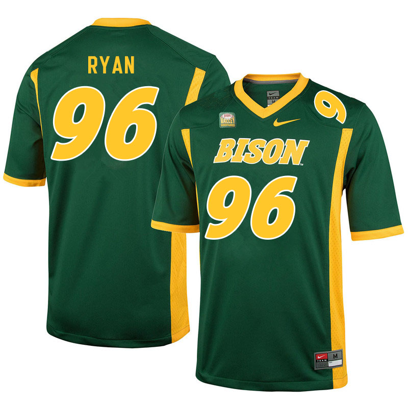 Men #96 Reed Ryan North Dakota State Bison College Football Jerseys Sale-Green